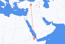 出发地 埃塞俄比亚塞梅拉目的地 土耳其阿德亚曼的航班