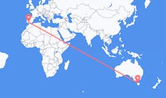 Flyg från Devonport, Australien till Sevilla, Spanien