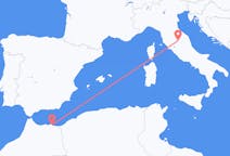 Flyrejser fra Nador, Marokko til Perugia, Italien