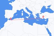 出发地 摩洛哥出发地 納祖爾目的地 土耳其安塔利亚的航班