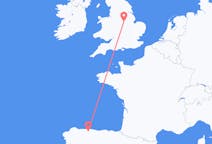 Flights from Asturias, Spain to Nottingham, the United Kingdom