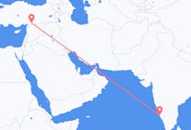 Flyg från Mangalore, Indien till Gaziantep, Turkiet