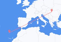 Vluchten van Oradea, Roemenië naar Funchal, Portugal