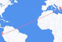Flights from Piura, Peru to Athens, Greece