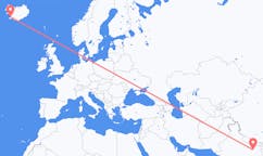 Flights from the city of Gaya, India to the city of Reykjavik, Iceland