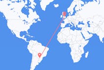 Flyreiser fra Puerto Iguazú, Argentina til Nottingham, England