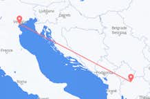 Flyg från Venedig till Skopje