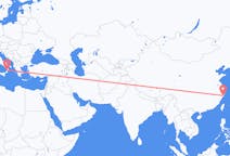 Flyg från Taizhou, Jiangsu, Kina till Lamezia Terme, Kina