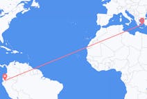 Flights from Cuenca, Ecuador to Naxos, Greece