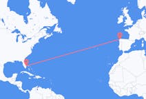 Flyrejser fra West Palm Beach, USA til La Coruña, Spanien