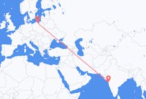 Flights from Mumbai to Gdansk