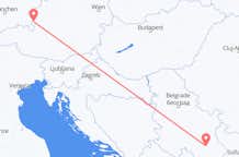 Flights from Salzburg to City of Niš