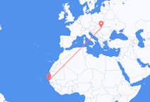 Flyrejser fra Dakar til Debrecen