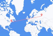 Flights from Boston, the United States to Perm, Russia