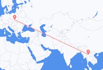 Flyreiser fra Chiang Rai-provinsen, Thailand til Kraków, Polen
