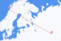 Flights from Izhevsk, Russia to Bodø, Norway