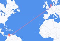 Flyrejser fra Bucaramanga, Colombia til Amsterdam, Holland