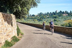 Excursion d’une journée complète en vélo dans les collines toscanes