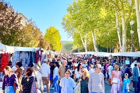 A Day at the Aix en Provence and Luberon Market from Avignon