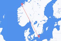 Flights from Molde, Norway to Bornholm, Denmark