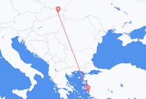 Vluchten van Kosice, Slowakije naar Samos, Griekenland