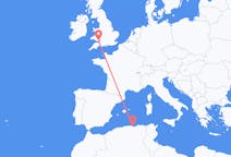 Flights from Béjaïa to Cardiff