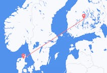 Fly fra Aalborg til Jyväskylä