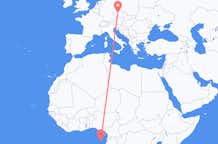 Flights from São Tomé to Prague