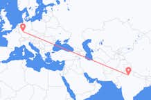 Flyreiser fra New Delhi, til Frankfurt