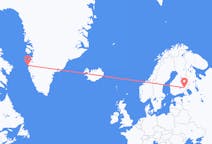 Flyg från Nyslott till Sisimiut