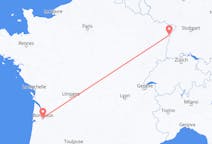 Flyrejser fra Bordeaux til Strasbourg