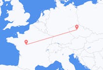 Flyg från Tours, Frankrike till Prag, Tjeckien