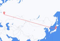 Vols depuis la ville de Yamagata vers la ville de Nijni Novgorod