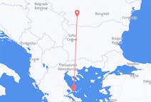 Vluchten van Craiova, Roemenië naar Skiathos, Griekenland