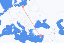 Flights from Bydgoszcz to Larnaca