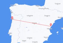 스페인발 카스테욘 데 라 플라나, 포르투갈행 포르투 항공편