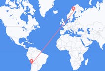 Flights from Antofagasta, Chile to Arvidsjaur, Sweden