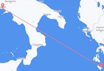 希腊出发地 扎金索斯島飞往希腊目的地 那不勒斯的航班