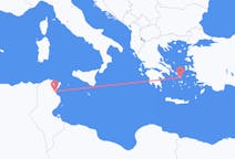 Flights from Enfidha, Tunisia to Mykonos, Greece
