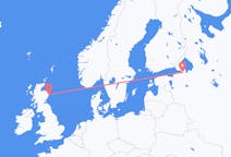 Vluchten van Sint-Petersburg, Rusland naar Aberdeen, Schotland
