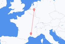 Flyreiser fra Maastricht, Nederland til Nimes, Frankrike