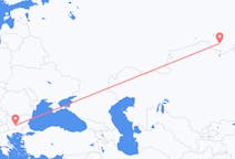 Flyg från Omsk till Plovdiv