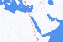 出发地 埃塞俄比亚出发地 戈巴目的地 土耳其代尼茲利的航班