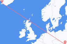 Loty z Koszyc, Słowacja do Reykjaviku, Islandia