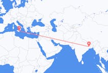 インドのから ドゥルガプル、イタリアのへ カターニアフライト
