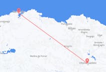 Vols depuis la ville de Vitoria-Gasteiz vers la ville de Santander