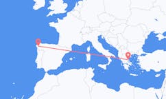 Flights from Volos, Greece to Santiago de Compostela, Spain