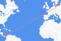 Flyreiser fra Panama by, til Berlin