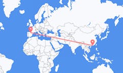 เที่ยวบิน จากฮ่องกง, เขตปกครองพิเศษฮ่องกงแห่งสาธารณรัฐประชาชนจีน ถึงโลโกรโญ, สเปน