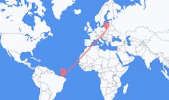 Flyreiser fra Fortaleza, Brasil til Radom, Polen